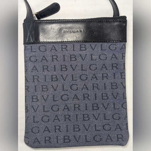 Bulgari bvlgari Logo Denim Crossbody Bag - Picture 2 of 7
